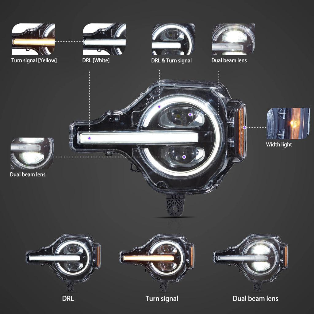 20-24-Ford-Bronco-Vland-Full-LED-Projector-RGB-Headlights-YAA-BRC-2062A-2