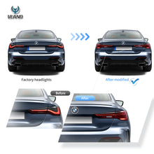 Load image into Gallery viewer, 20-UP-BMW-4-Series-G22-G23-G26-G82-G83-LED-Vland-Laser-Tail-Lights-YAB-BW4-0515A-5