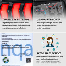 Load image into Gallery viewer, 2005-2009-Ford-Mustang-5th-Gen-S197-Vland-LED-Tail-Lights-Amber-Sequential-Turn-Signal-YHB-YM-8096-TM1YC_11