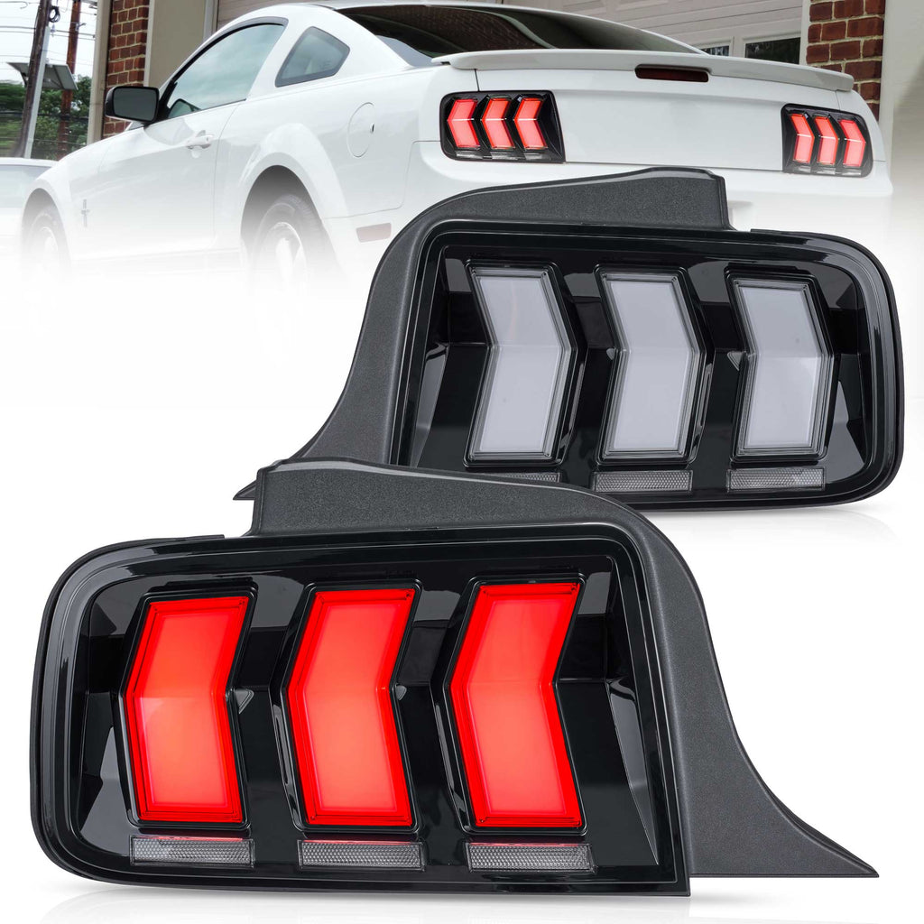 2005-2009 Ford Mustang 5th Gen S197 Vland LED Tail Lights