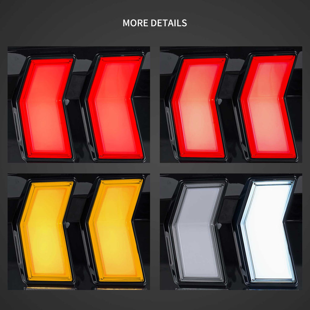 2005-2009-Ford-Mustang-5th-Gen-S197-Vland-LED-Tail-Lights-Amber-Sequential-Turn-Signal-YHB-YM-8096-TM1YC_7