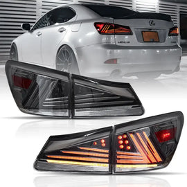 06-13 Lexus IS250 IS350 ISF IS300 220d 200d(XE20) Vland LED Tail Lights Upgraded