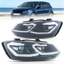 Indlæs billede til gallerivisning 2009-2018-VW-Polo-MK5-6R-6C-Vland-Full-LED-Headlights-Golf-MK7_2