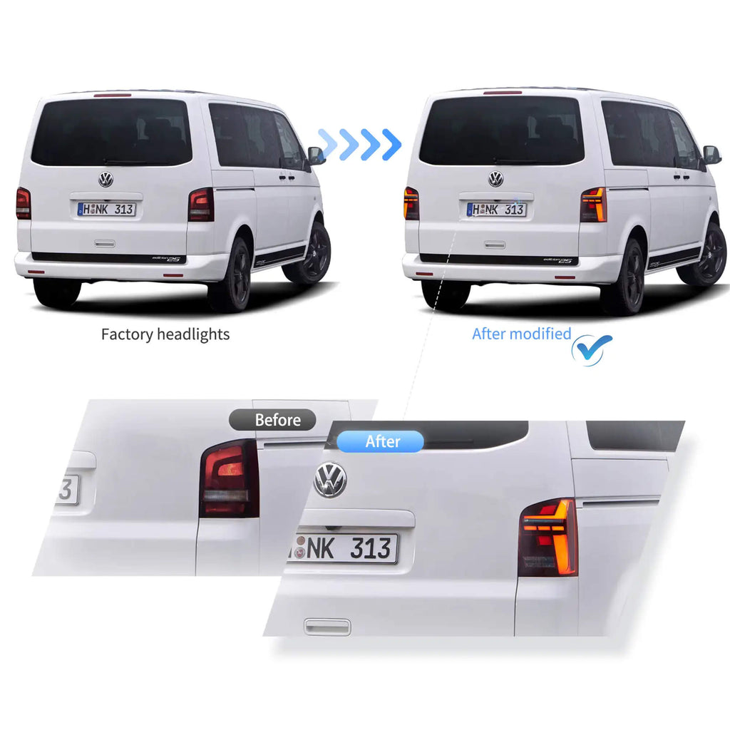 2010-2014-VW-Transporter-T5-Multivan-Caravelle-Vland-Tail-Lights-YAB-T5-0553-5