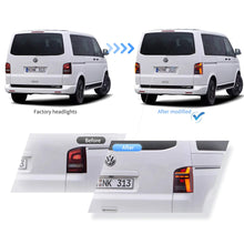 Charger l'image dans la galerie, 2010-2014-VW-Transporter-T5-Multivan-Caravelle-Vland-Tail-Lights-YAB-T5-0553-5