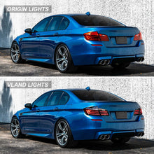 Indlæs billede til gallerivisning 11-17 BMW 5 Series F10 F18 Vland LED Tail Lights With Amber Turn Signal
