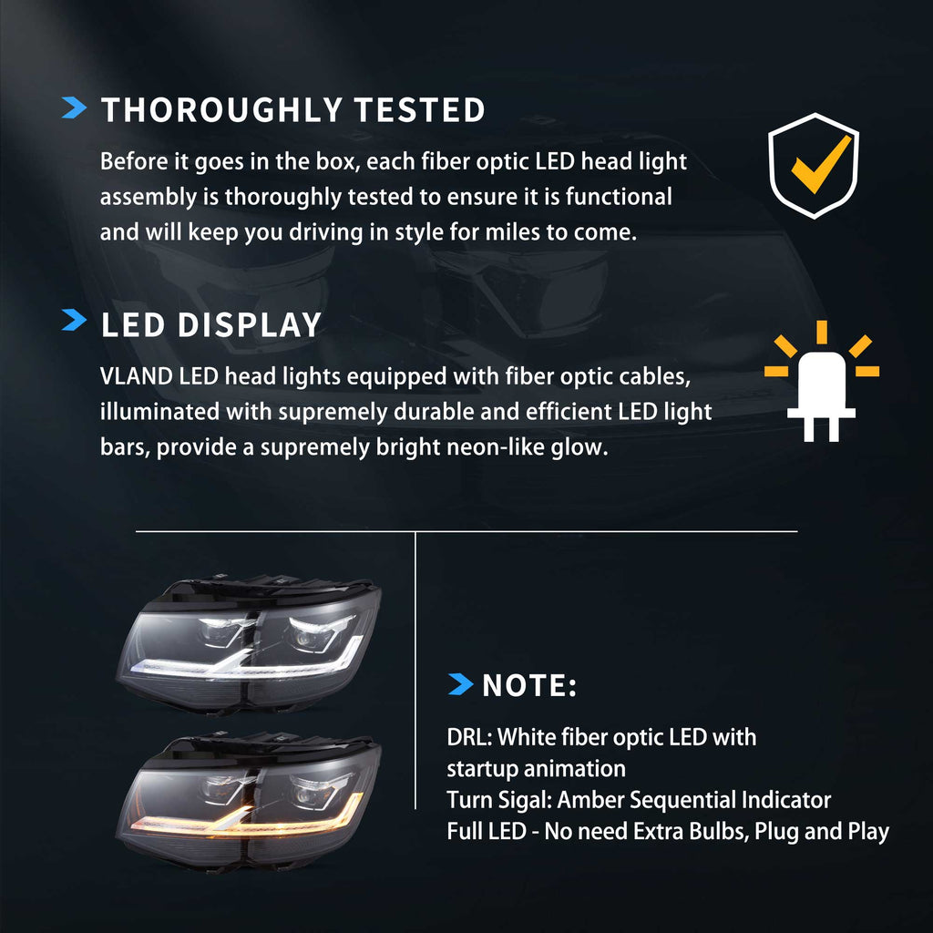 2015-2019-VW-Transporter-T6-Vland-LED-Projector-Headlights-YAA-MTV-0558A-7