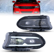 Charger l'image dans la galerie, 2015-2023-Dodge-Charger-Halogen-Models-Vland-Projector-Headlights-YAA-XCHR-2033A-2P41A-1