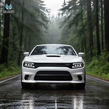 Carregar imagem no visualizador da galeria, 2015-2023-Dodge-Charger-Vland-Bi-LED-Projectors-Headlights-Black-YAA-XCHR-2033B-2B31A-10
