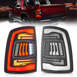 2019-2024-Dodge-RAM-2500-RAM-3500-Vland-LED-Tail-Lights-With-Amber-Turn-Signal-YHB-DG-8086C-TM1YC-1
