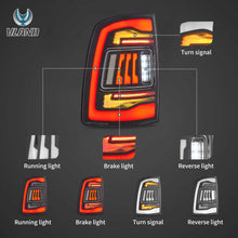 Indlæs billede til gallerivisning 2019-2024-Dodge-RAM-2500-RAM-3500-Vland-LED-Tail-Lights-With-Amber-Turn-Signal-YHB-DG-8086C-TM1YC-3