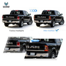 Indlæs billede til gallerivisning 2019-2024-Dodge-RAM-2500-RAM-3500-Vland-LED-Tail-Lights-With-Amber-Turn-Signal-YHB-DG-8086C-TM1YC-5