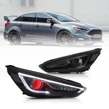 Załaduj zdjęcie do przeglądarki galerii, Vland  Headlights For 2015-2018 Ford Focus Dual Beam Lens