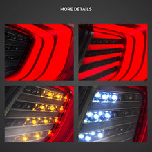Cargar imagen en el visor de la galería, 16-21 Honda Civic 10th Gen Sedan Vland LED Tail Lights with Amber Turn Signal