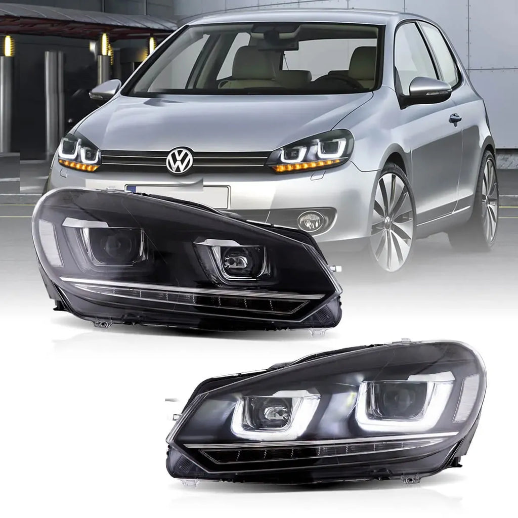 LED-Scheinwerfer für Volkswagen VW Golf 6 MK6  VLAND – VLAND™ Professional  sales of car headlights and taillights