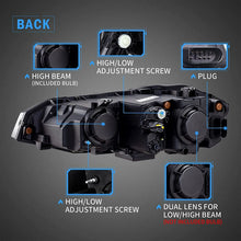 Ladda upp bild till gallerivisning, VLAND Headlight for Polo MK6 2017-2021 with Sequential Turn Signal