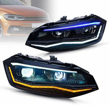Ladda upp bild till gallerivisning, VLAND Headlight for Polo MK6 2017-2021 with Sequential Turn Signal