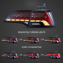Load image into Gallery viewer, VLAND-LED-Taillights-Fit-For-2017-2023-Tesla-Model-3-_-Model-Y-_E-mark_-YAB-MD3-0388A_2