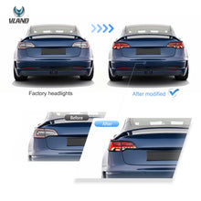 Load image into Gallery viewer, VLAND-LED-Taillights-Fit-For-2017-2023-Tesla-Model-3-_-Model-Y-_E-mark_-YAB-MD3-0388A_5
