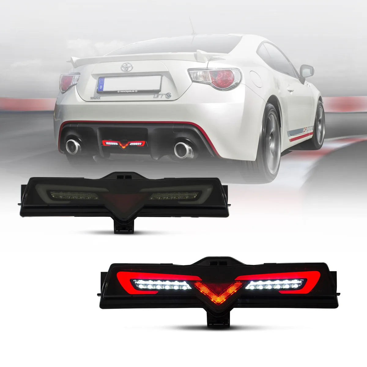 20122021 FRS/BRZ/GT86 1th Gen(ZN6/ZC6) Vland LED Rear Bumper Lower R