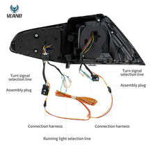 Laden Sie das Bild in den Galerie-Viewer, VW-Golf-MK7-MK7.5-Hatchback-2013-2021-Vland-Laser-Tail-Lights-E-mark-YAB-GEF-2035A_10