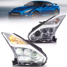 Ladda upp bild till gallerivisning, Vland-08-23-Nissan-GT-R-R35-LED-Headlights-YAA-GTR-2074-2P32A-1