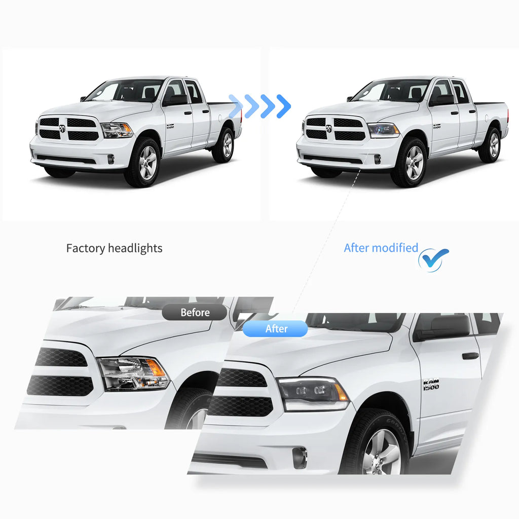 Vland-09-18-Dodge-Ram-1500-2500-3500-HeadLights-Full-LED-Black-YAX-RM-6002B-5