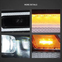 Cargar imagen en el visor de la galería, Vland-09-18-Dodge-Ram-1500-2500-3500-HeadLights-Full-LED-Black-YAX-RM-6002B-7