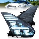 Vland 2008-2023 Nissan GT-R R35 LED Projector Headlights