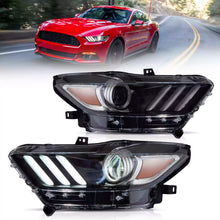 Carregar imagem no visualizador da galeria, Vland-2015-2017-Ford-Mustang-Headlights-YAA-MST-2080-1