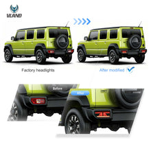 Load image into Gallery viewer, Vland-2018-2023-Suzuki-Jimny-Full-LED-Tail-Lights-With-Amber-Turn-Signals-YAB-JMN-0311-DS1YC_5