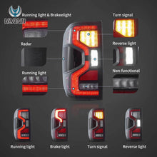 Laden Sie das Bild in den Galerie-Viewer, Vland-22-UP-Ford-Ranger-LED-Tail-Lights-With-Start-up-Animation-YAB-RG-2063-2