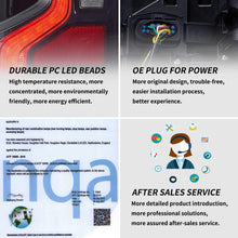 Laden Sie das Bild in den Galerie-Viewer, Vland-22-UP-Ford-Ranger-LED-Tail-Lights-With-Start-up-Animation-YAB-RG-2063-9