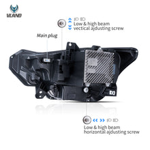 Cargar imagen en el visor de la galería, Vland-23-26-Ford-Mustang-S650-Headlights-Full-LED-YAA-MST-2082-2B31A-4