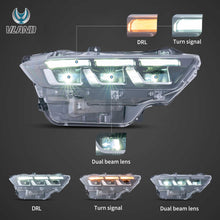Cargar imagen en el visor de la galería, Vland-23-26-Ford-Mustang-S650-Headlights-Full-LED-YAA-MST-2082-2P31A-2