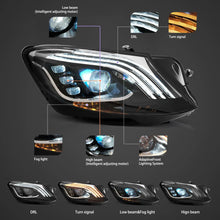 Carica l&#39;immagine nel visualizzatore di Gallery, Vland-HeadLights-For-14-17-Mercedes-Benz-S-Class-YAA-BCS-0367-14-3