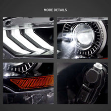 Load image into Gallery viewer, Vland-HeadLights-For-18-up-Ford-Mustang-6th-Gen-YAA-XMT-2037-Pro-6