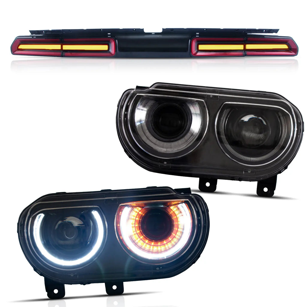 Vland-Headlight-and-tail-lights-for-Dodge-Challenger-2008-2014_2