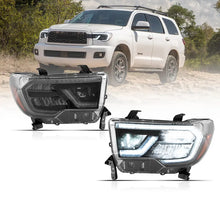 Carica l&#39;immagine nel visualizzatore di Gallery, Vland-Headlights-For-07-13-Toyota-Tundra-YAX-SQA-6004