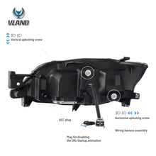 Load image into Gallery viewer, Vland-Headlights-For-08-14-Subaru-Impreza-WRX-YAA-WRX-0372-4