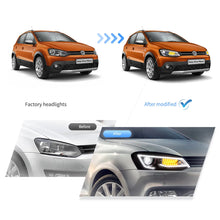 Cargar imagen en el visor de la galería, Vland-Headlights-For-09-17-Volkswagen-Polo-MK5-YAA-PL-0291_6