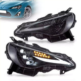 Vland Headlights For 12–21 Toyota 86/GT86, Subaru Brz, Scion Frs W/Triple LED Projector(Pre-order)