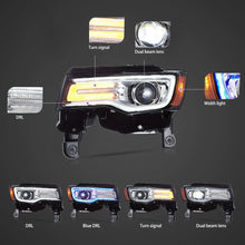 Charger l&#39;image dans la galerie, Vland-Headlights-For-14-22-Jeep-Grand-Cherokee-YAA-DQ-0508-2P32C-3-2
