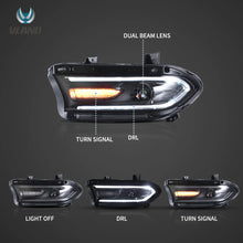 Charger l&#39;image dans la galerie, Vland-Headlights-For-15-23-Dodge-Charger-YAA-XCHR-2033-2P41A_2