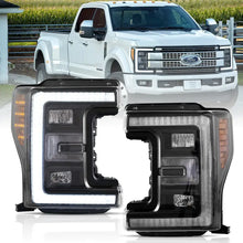 Carica l&#39;immagine nel visualizzatore di Gallery, Vland-Headlights-For-17-19-Ford-F250-350-450-F550-Super-Duty-YAA-F250-2055-12