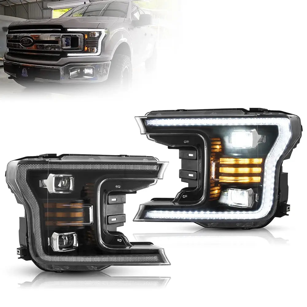 Vland-Headlights-For-18-20-Ford-F150-13th-Gen-Facelifted-YAA-F150-2042A-NB32A_13