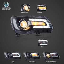 Vland-Headlights-For-2011-2023-Chrysler-300C-YAA-KLS-2077-2B41A-2