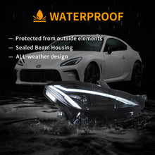 Load image into Gallery viewer, Vland 21-24 Toyota GR86 / Subaru BRZ Headlights With Full LED Dual Beam Projector