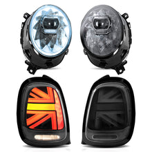 Načíst obrázek do prohlížeče Galerie, Vland Headlights+Tail Lights For Mini F55 F56 F57 Halogen 2014-2023  [E-mark]