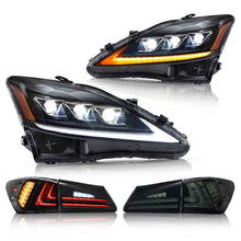 Carica l&#39;immagine nel visualizzatore di Gallery, Vland-Headlights_Tail-Lights-06-12-Lexus-IS250-IS250C-IS350-IS220d_08-14-ISF_2